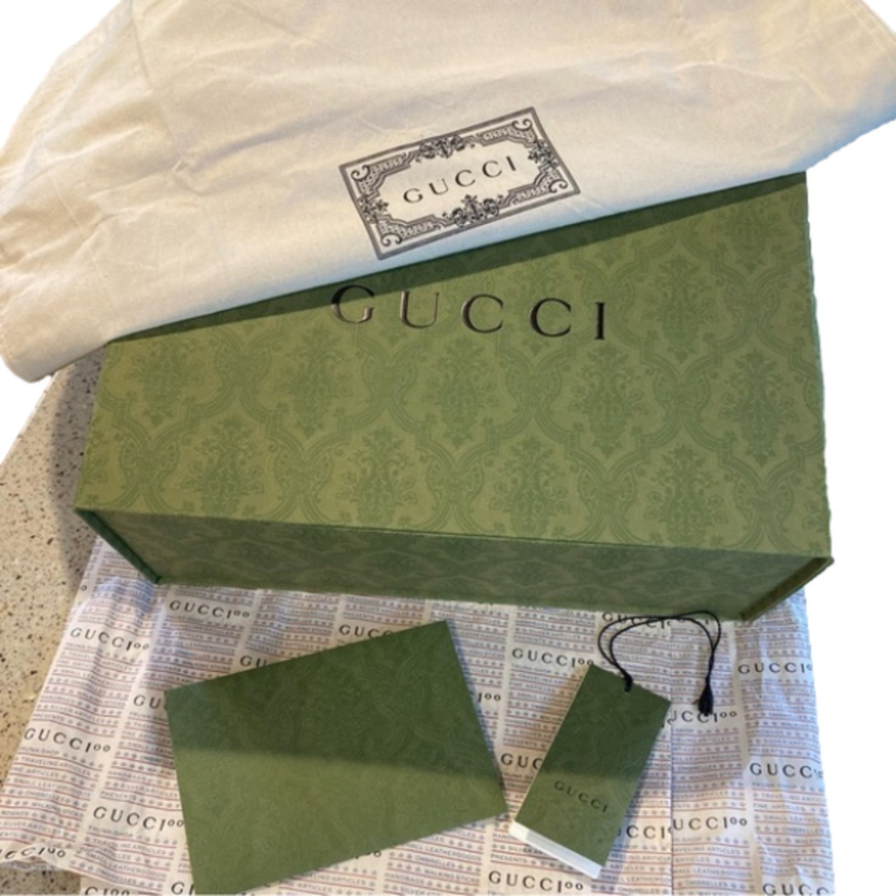 Authentic GUCCI XL BOX- XL CANVAS SHOPPER TOTE AND ACCESSORIES